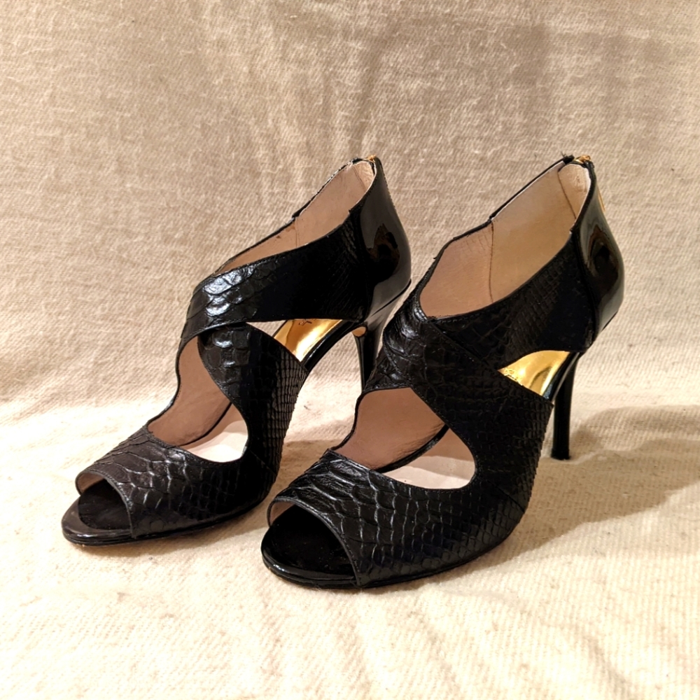 Michael Kors Elena Open Toe heel, size 9M